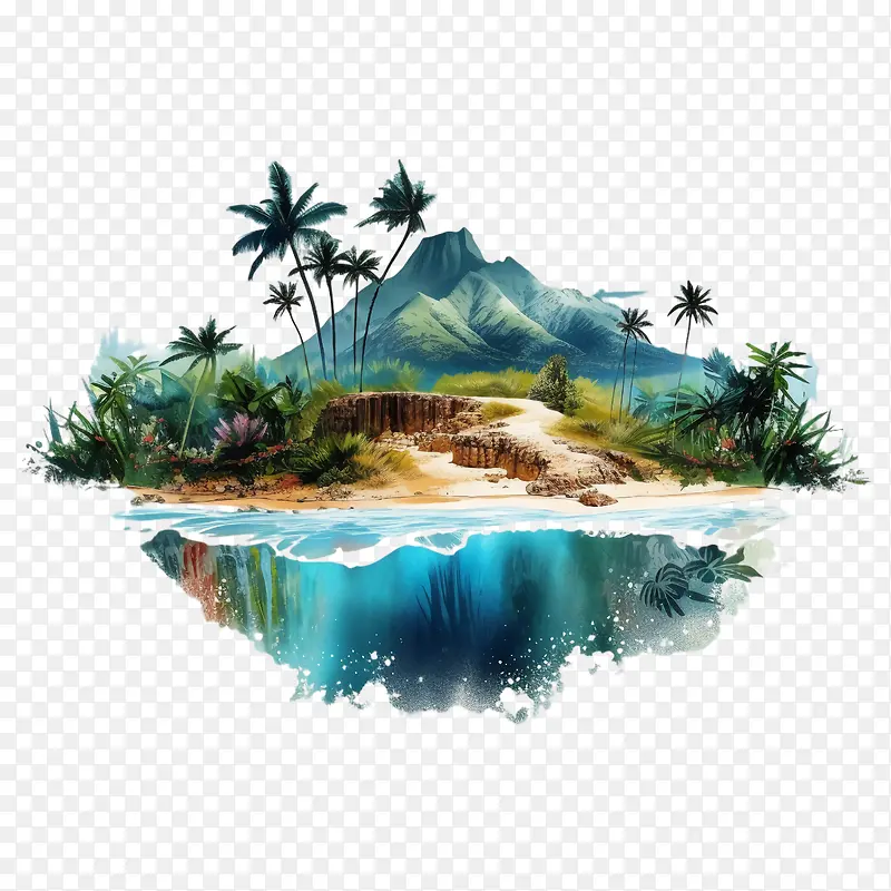 夏威夷-棕榈树