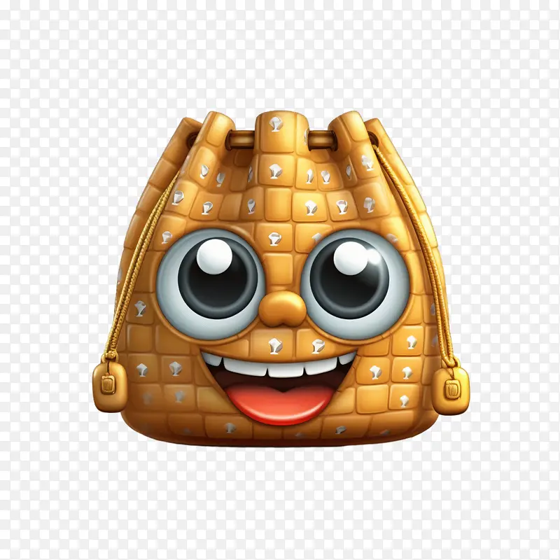 包包微笑快乐俏皮傻