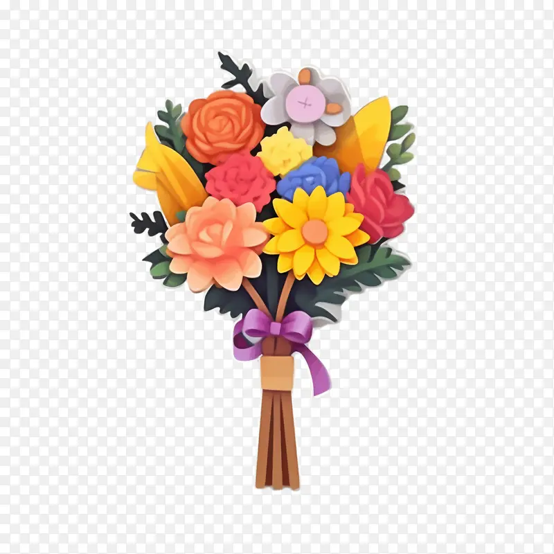 花束-花束花束五颜六色的鲜花插花