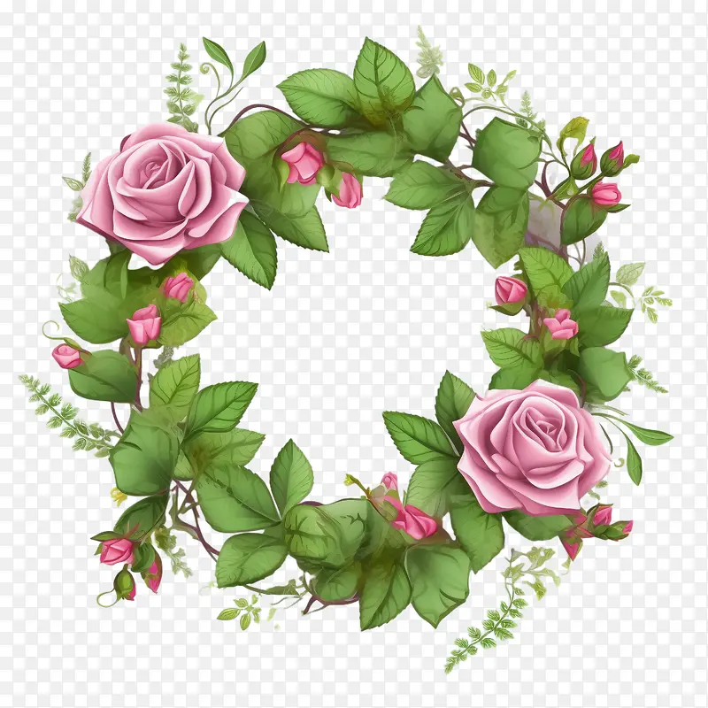 玫瑰花框-玫瑰花框