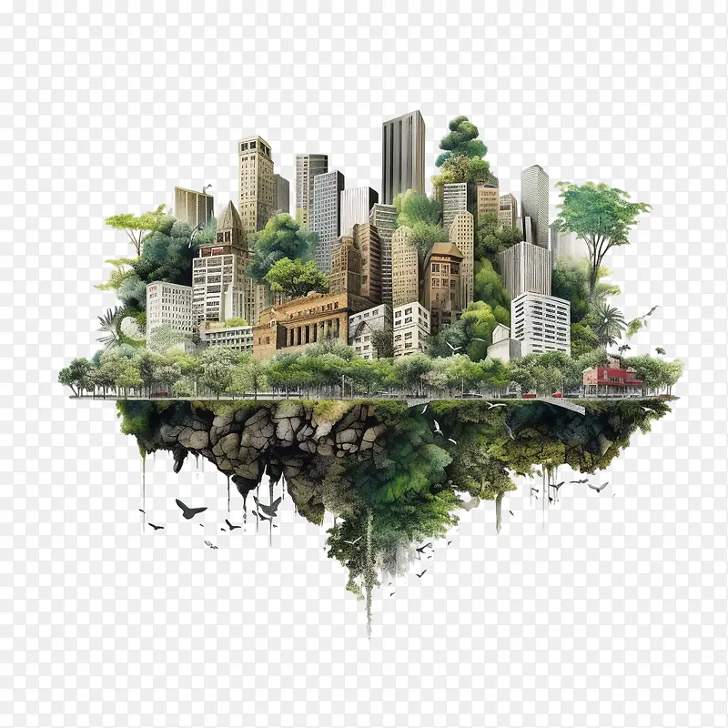 风景-风景环境城市景观城市环境绿化