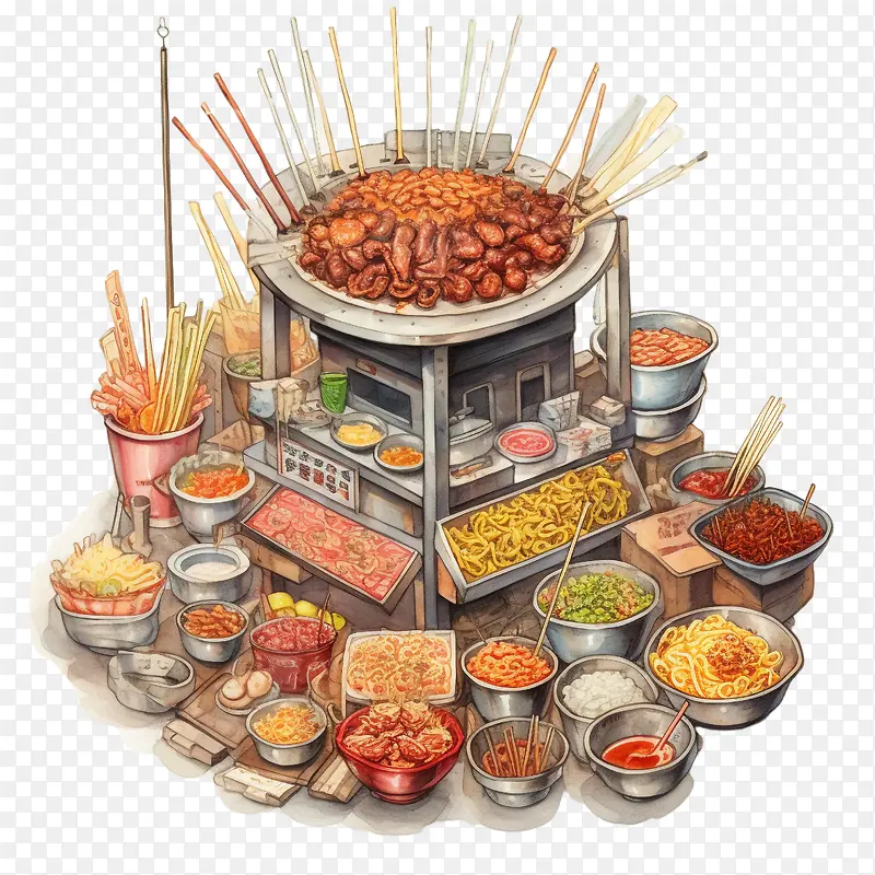 韩国食品——炸薯条