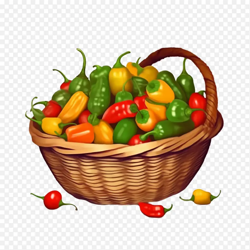 辣椒-辣椒辣椒辣椒蔬菜篮子