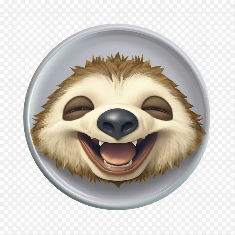 树懒-树懒微笑树懒可爱的树懒野生动物