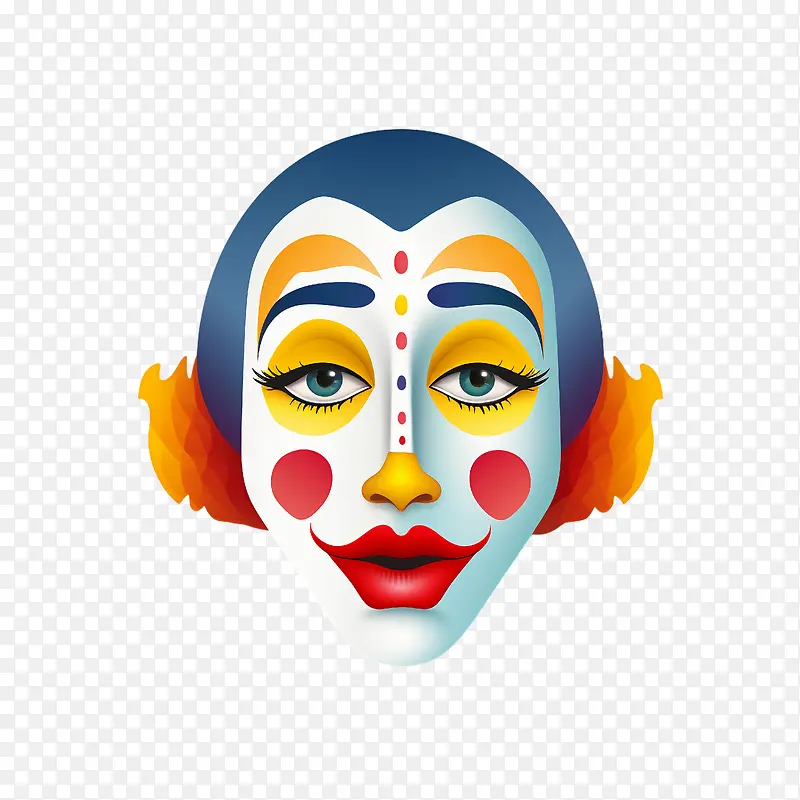 小丑脸——小丑脸
