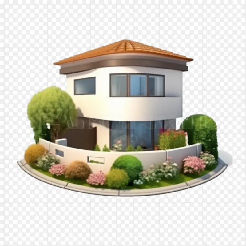 房子-房子房子家居建筑白色
