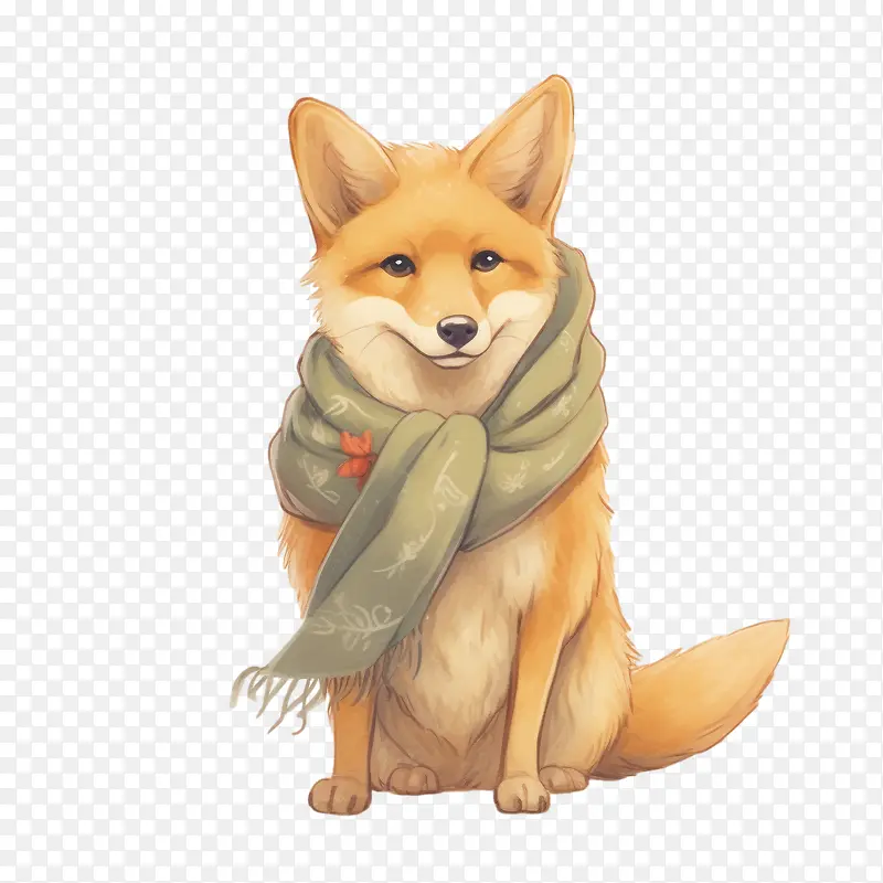 狐狸-橙色