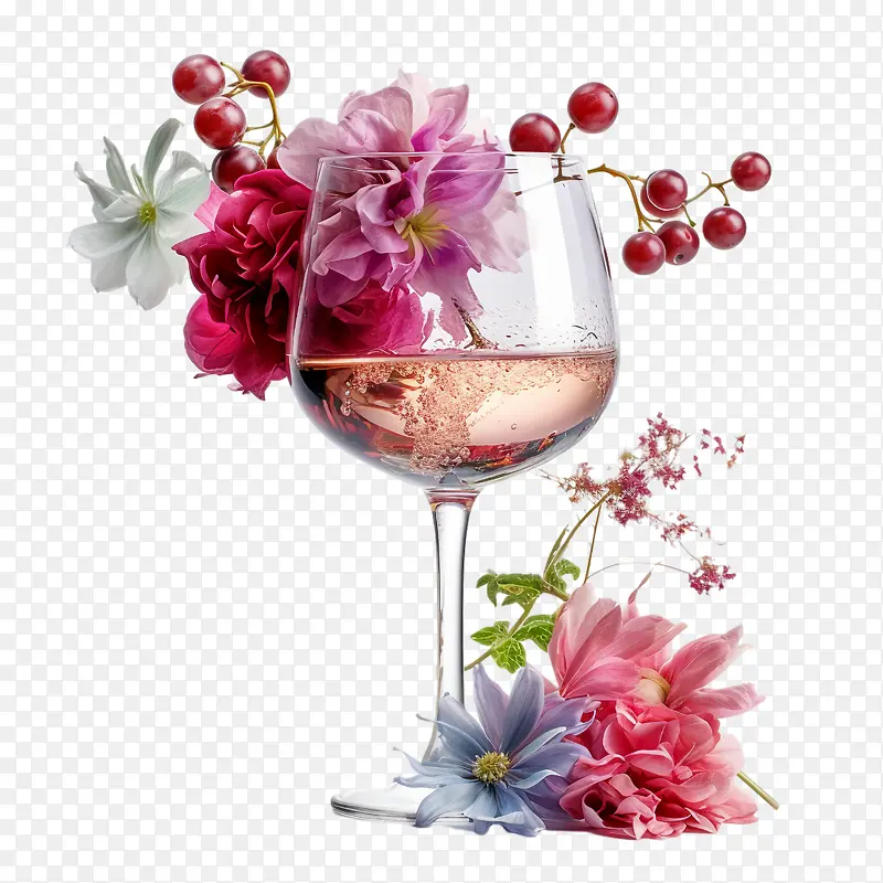 酒-花束