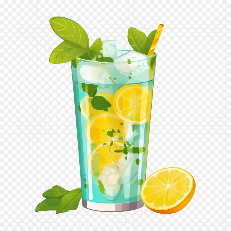 柠檬水饮料-橙子