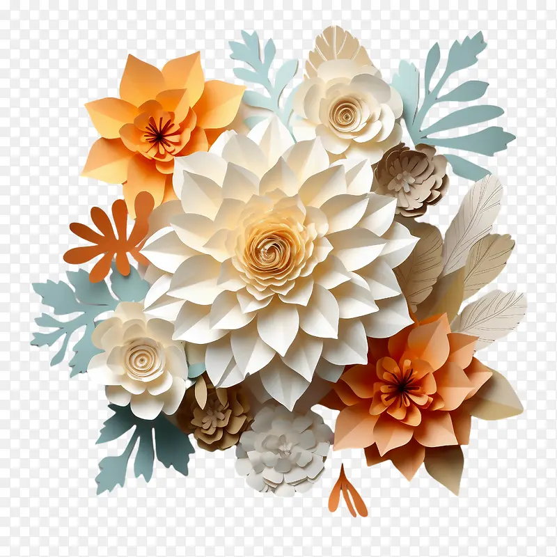 3d花-折纸