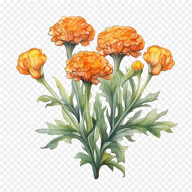 万寿菊花-万寿菊花