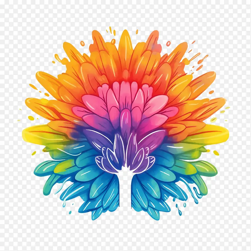 骄傲-骄傲的图像显示出色彩缤纷的粉红色紫色黄色