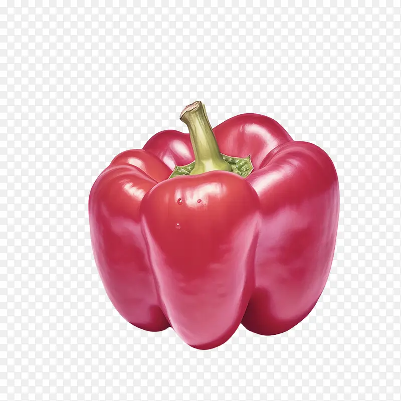 红灯笼椒-红灯笼椒辣椒红灯笼椒食品蔬菜
