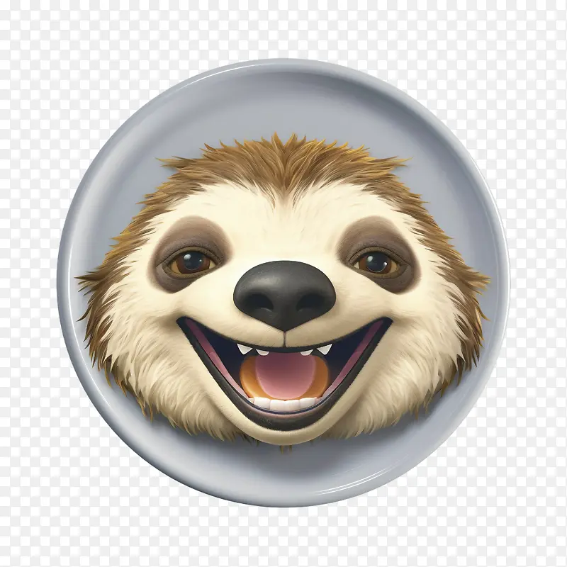 树懒-树懒树懒微笑可爱可爱