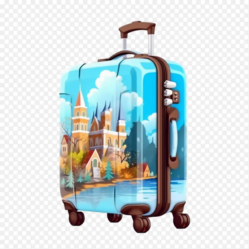 旅游-旅游城市景观水上城堡