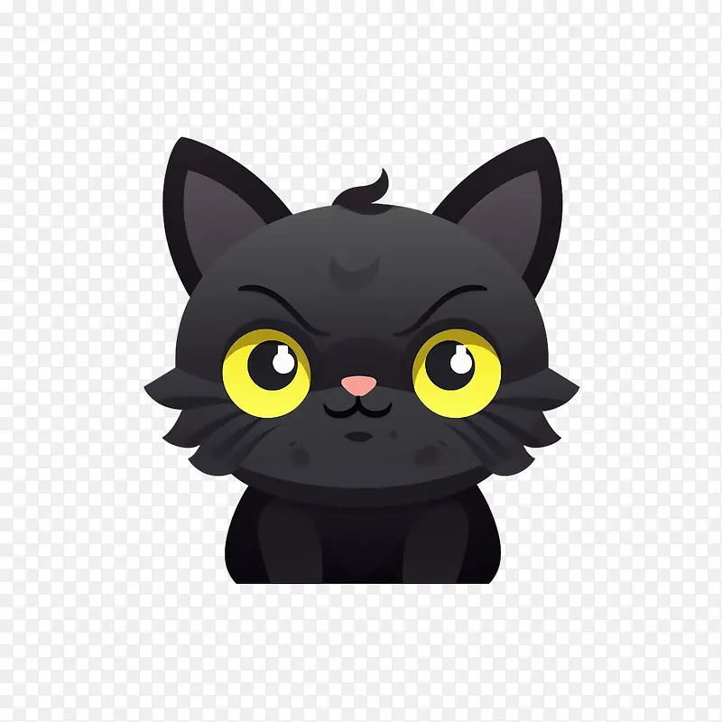 黑猫-黑猫黑猫可爱的猫科小猫