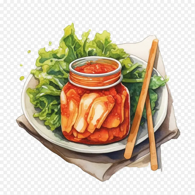 韩国料理——沙拉