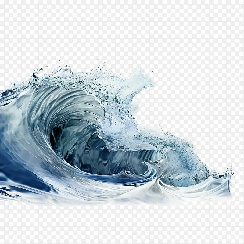 波-波海浪水海洋
