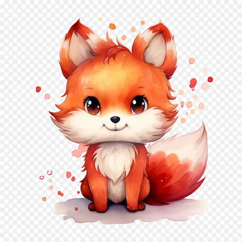 小狐狸——小狐狸可爱的狐狸狡猾的可爱的毛茸茸的