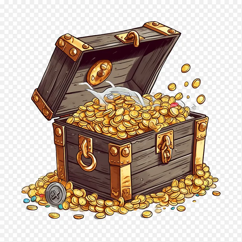 宝箱-宝箱金币宝箱金币财富