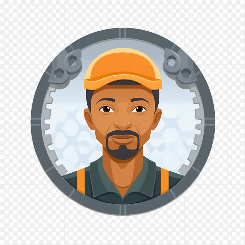 男人-男人工程师产业工人建筑工人机械师