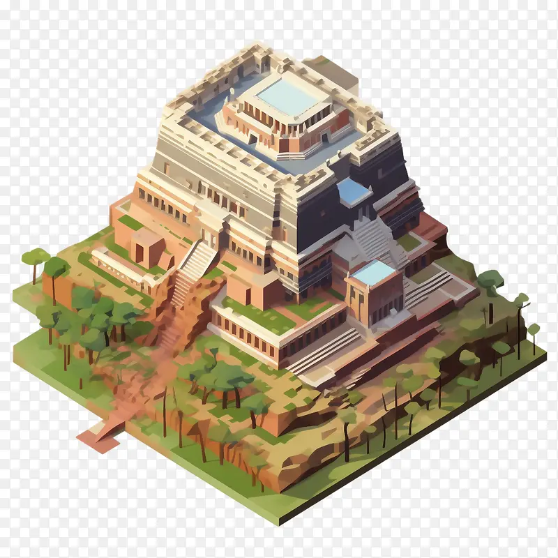 柬埔寨-柬埔寨寺庙建筑埃及历史