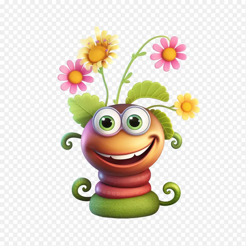蠕虫花盆
