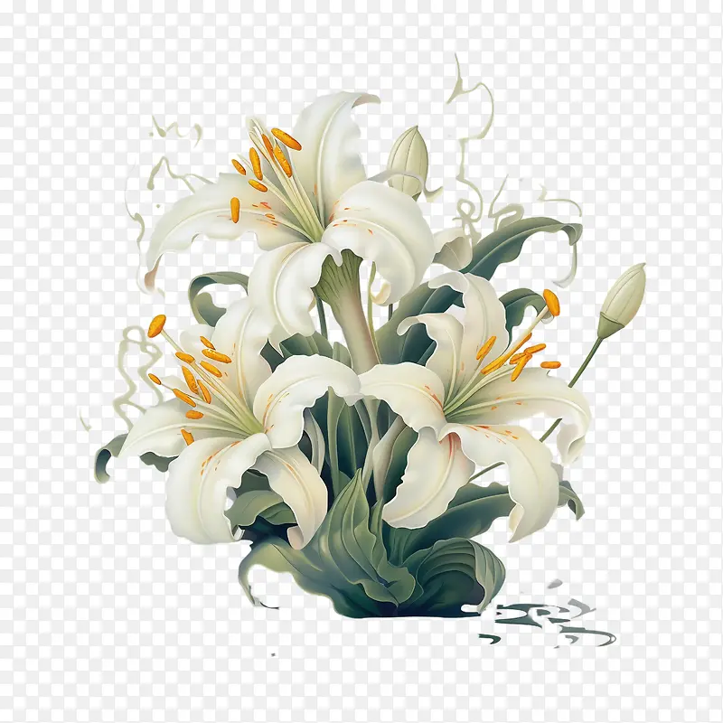 百合花-百合花