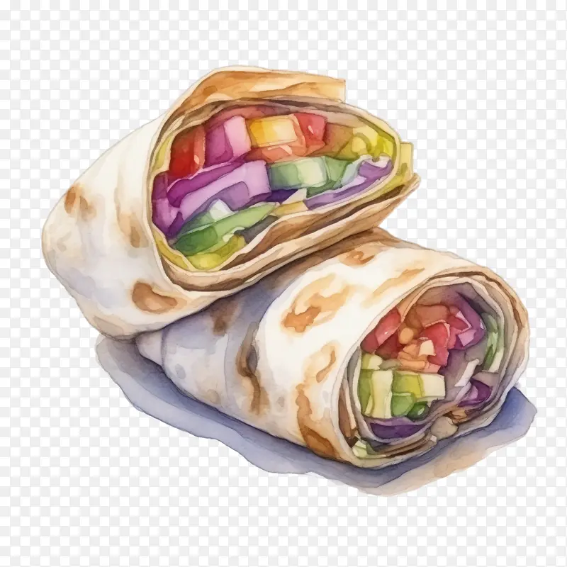 墨西哥卷饼-沙拉