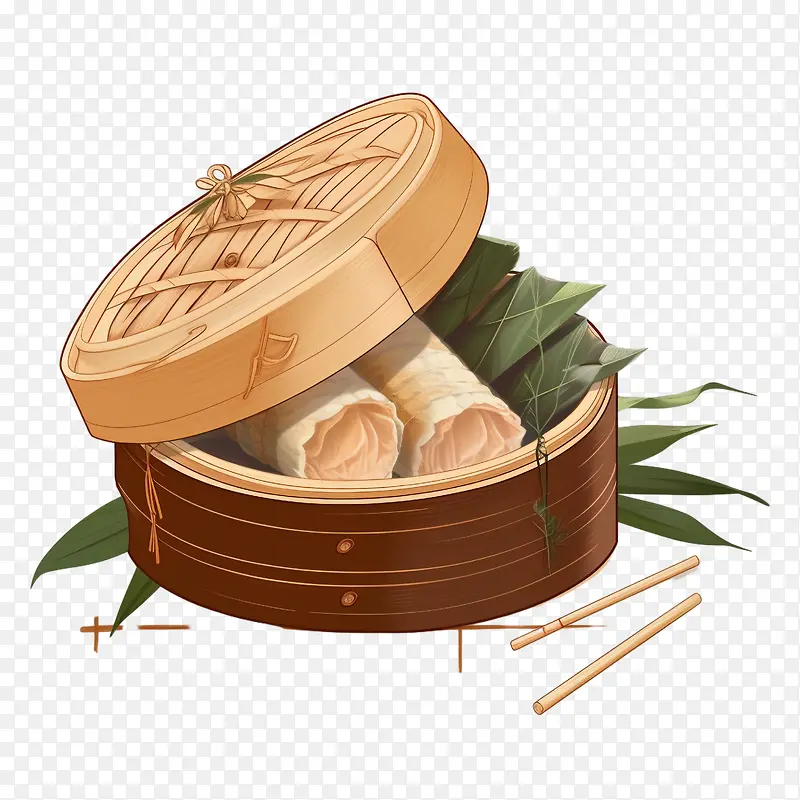 亚洲食品-亚洲食品竹蒸笼烤竹竹容器竹食品载体