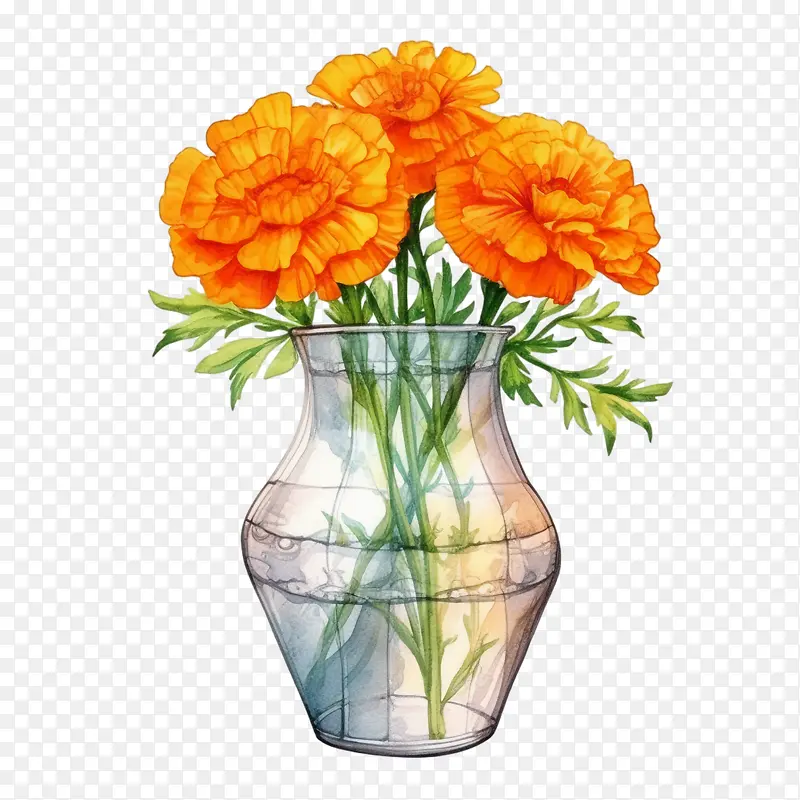 万寿菊花-万寿菊花