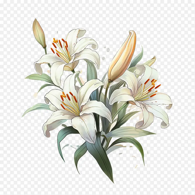 百合花-百合花