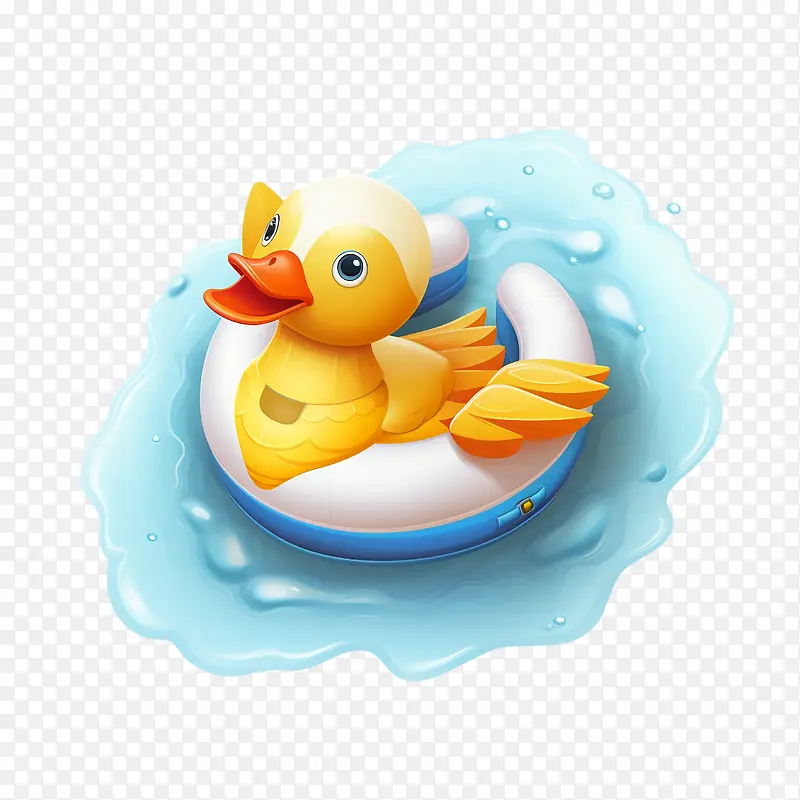 游泳浮标-游泳浮标鸭子浮标水俏皮