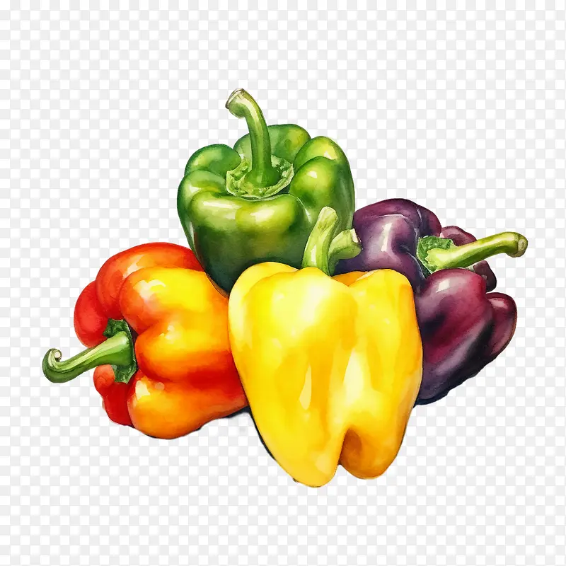 辣椒-辣椒辣椒多彩有机蔬菜