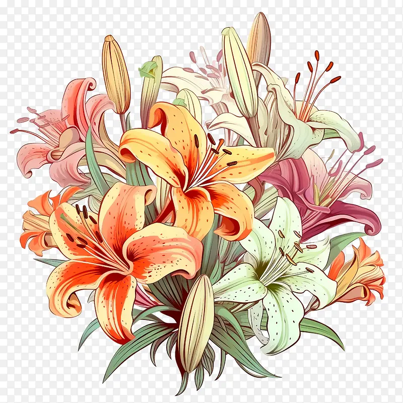 百合花-百合花