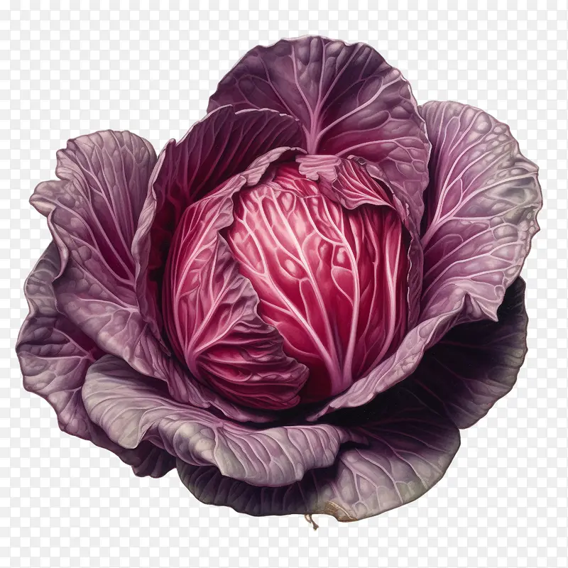 红甘蓝-红甘蓝红甘蓝红甘蓝头卷心菜蔬菜食品