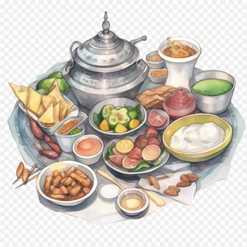 马来美食——沙拉
