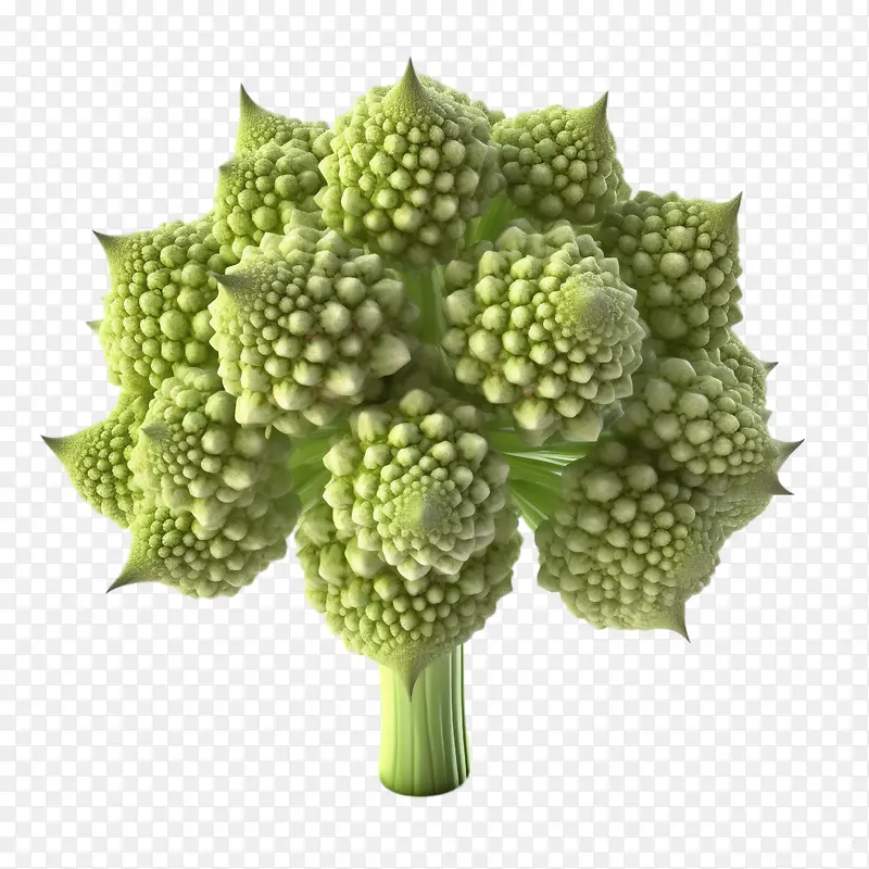 romanesco-romanesco西兰花绿色蔬菜健康