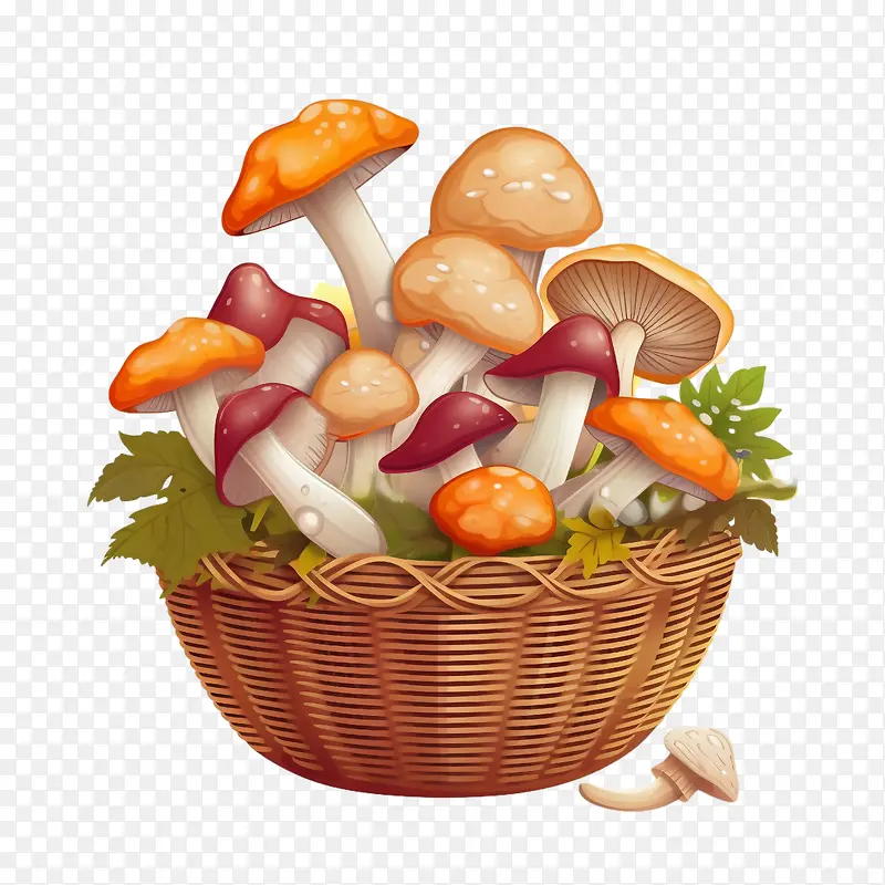 蘑菇-蘑菇蘑菇篮有机食品