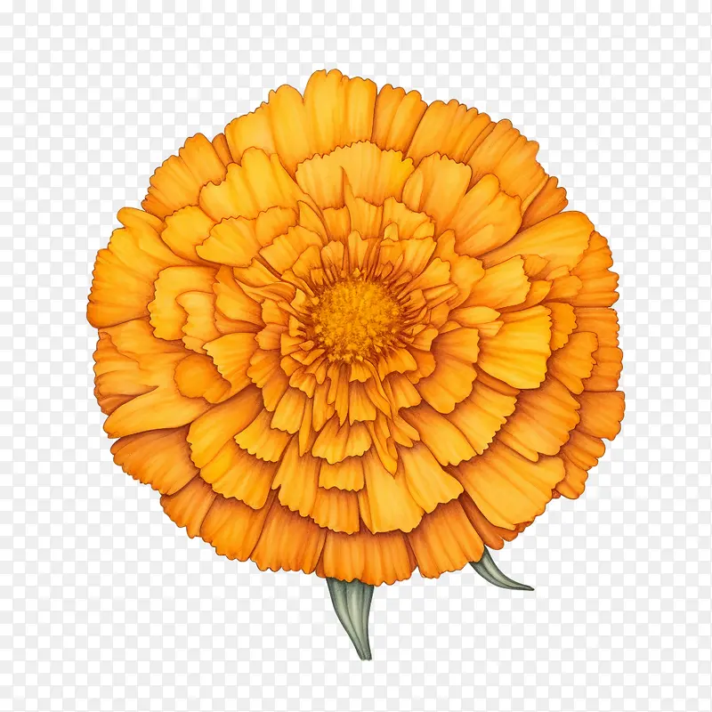 万寿菊花-万寿菊花