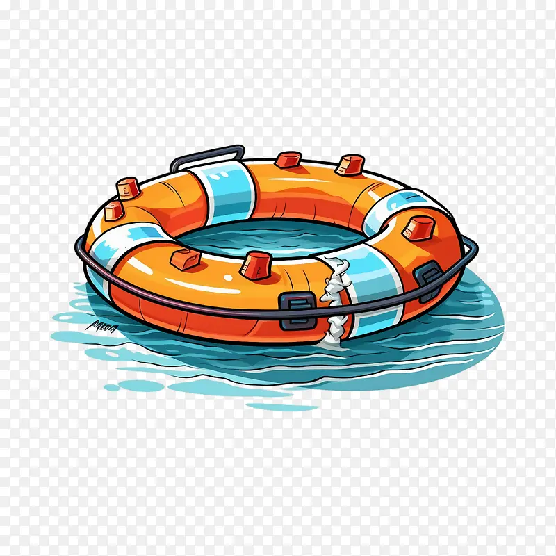 游泳浮圈-游泳浮圈救生圈救援救生艇安全