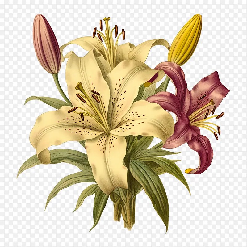 百合花-百合花