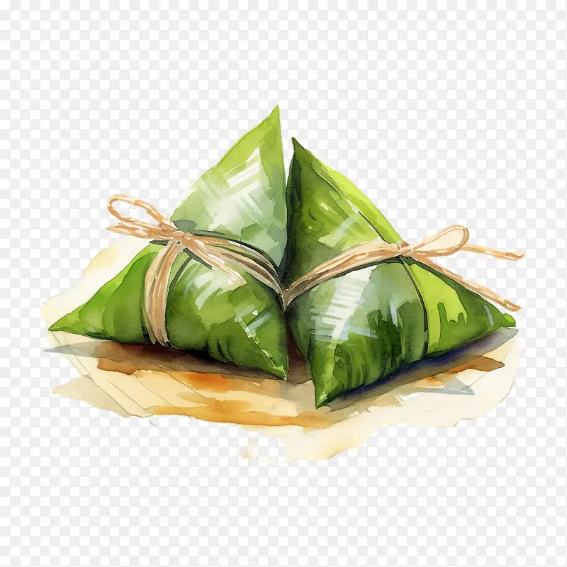 粽子-粽子青香蕉三角形香蕉油条椰奶热带水果