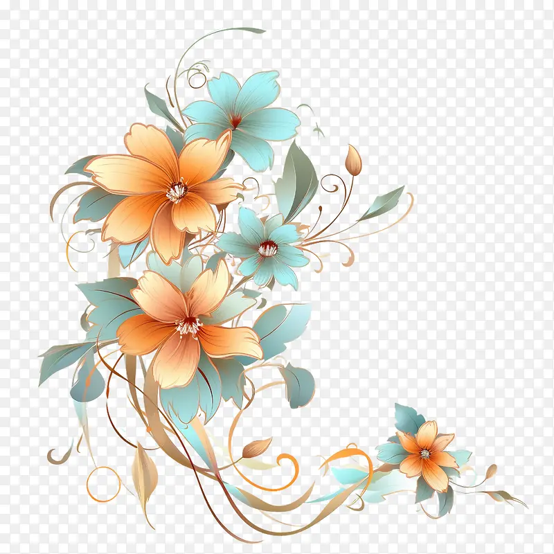 抽象花-花艺设计