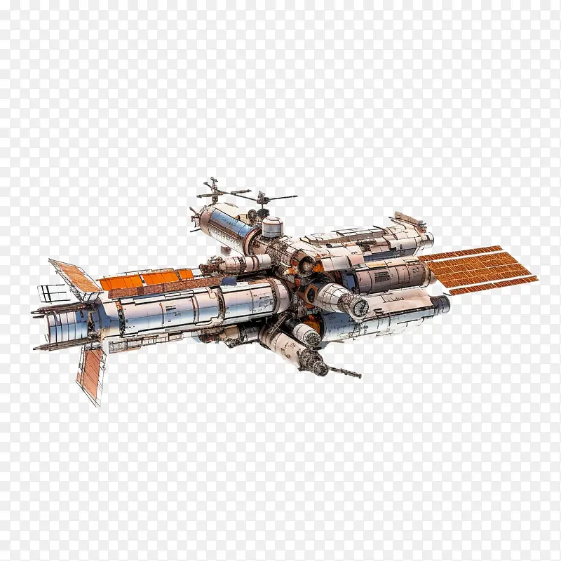 空间站-宇宙飞船