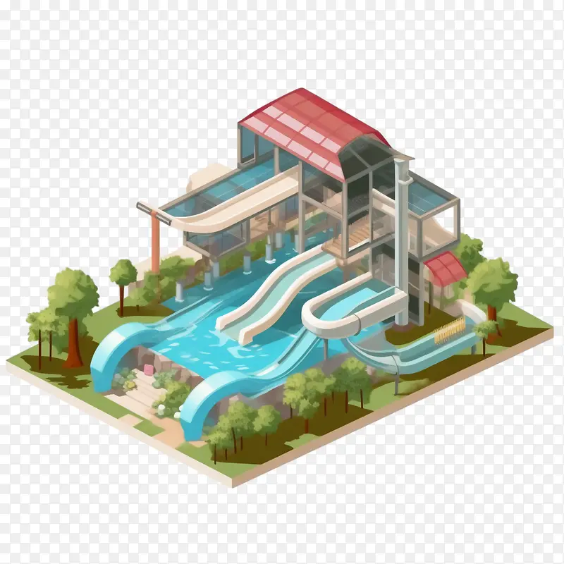 水上乐园-水上乐园水上乐园水滑梯游泳池