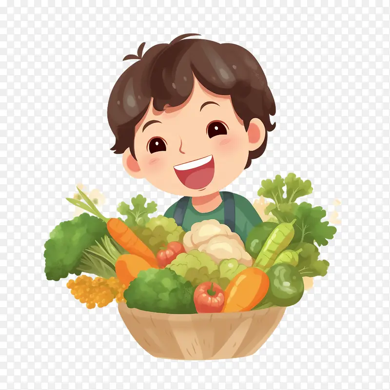 蔬菜-蔬菜男孩有机新鲜健康
