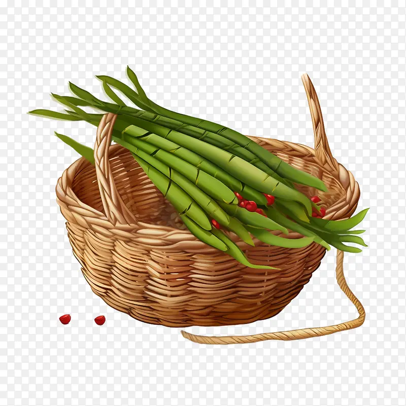 法国豆-法国豆芦笋蔬菜篮食品