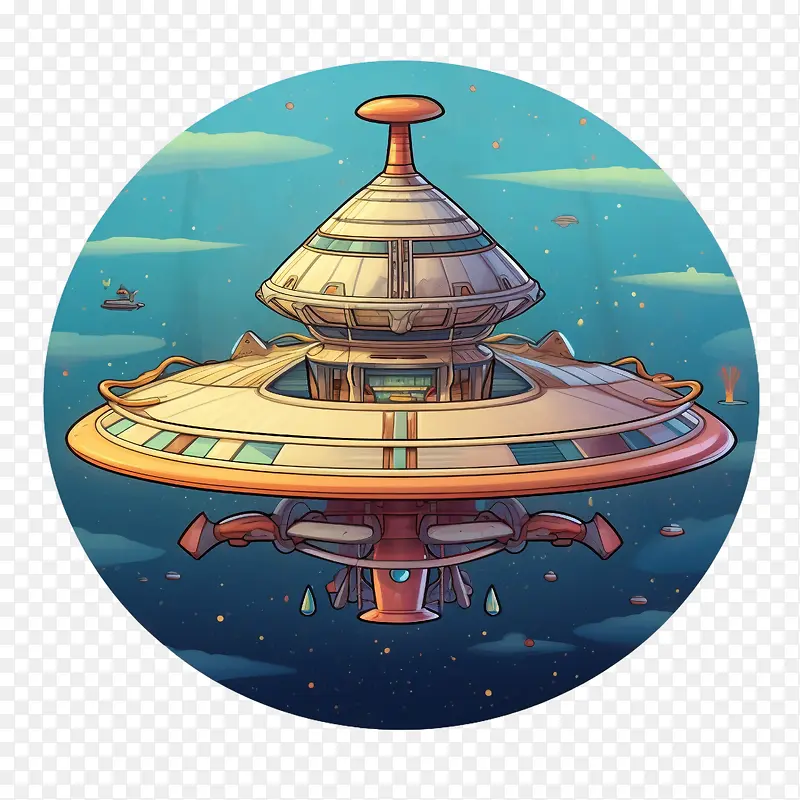 飞碟-宇宙飞船