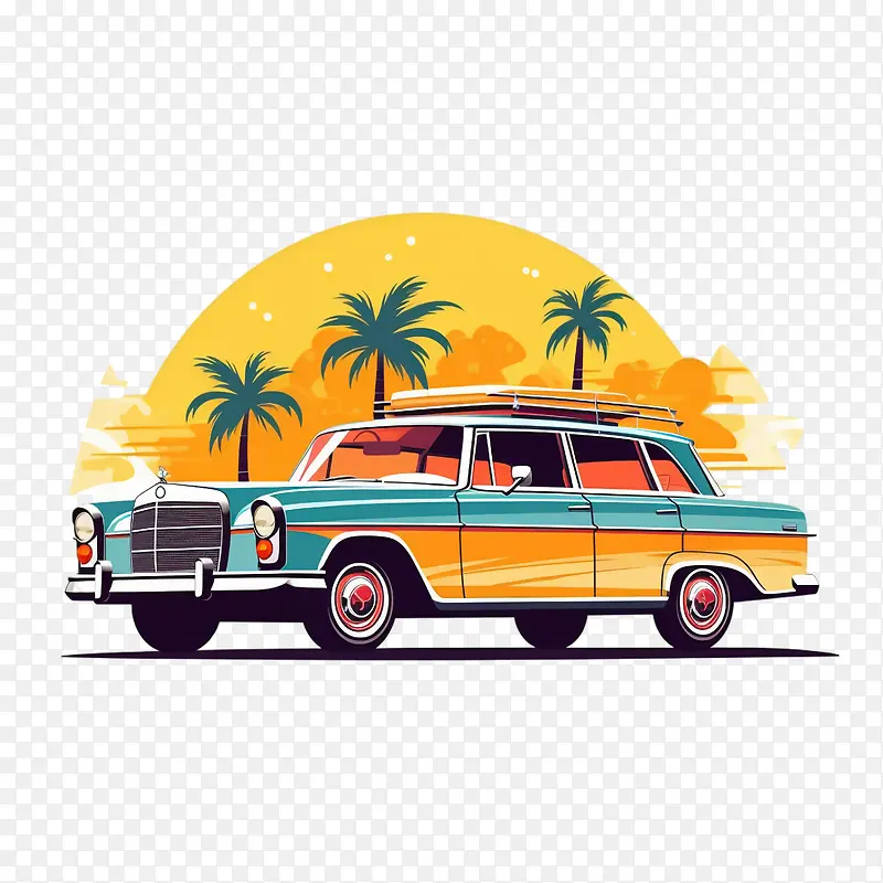 复古车-暑假